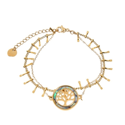 L'oro di Shell Charm 14K dell'aliotide ha placcato il regalo semplice minimalista dei gioielli di Boho della catena