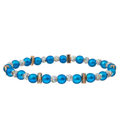 7 braccialetti fatti a mano delle perle di colori con Crystal Ball