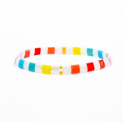 Il giro modella il regalo di Miyuki Tila Bracelet 16-22cm Prefert per le donne