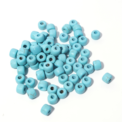 Il proprio forte della pietra preziosa di 100 colori borda 6*8mm*2.0 fora i modelli di DIY con la corda