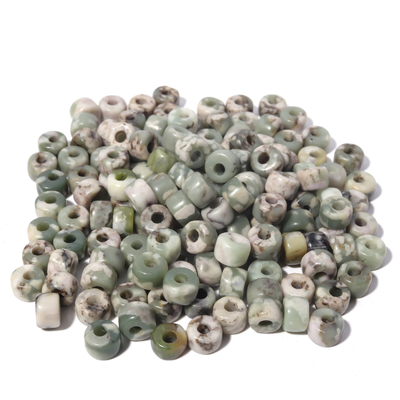 Il proprio forte della pietra preziosa di 100 colori borda 6*8mm*2.0 fora i modelli di DIY con la corda
