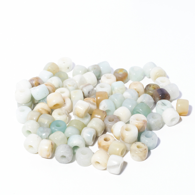 Il proprio forte della pietra preziosa di 100 colori borda 6*8mm*2.0 fora i modelli di DIY con la corda