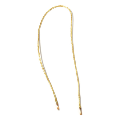 Fatto a mano di nylon del cavo 84cm dei gioielli del KC della collana libera del nichel tessuto