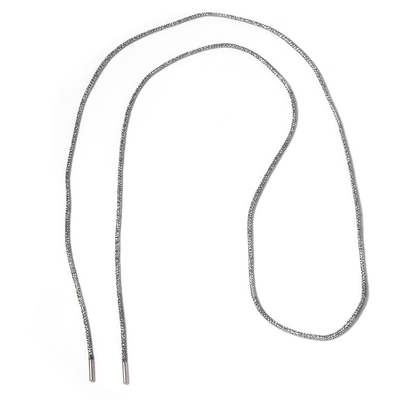 Fatto a mano di nylon del cavo 84cm dei gioielli del KC della collana libera del nichel tessuto