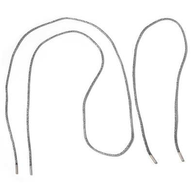 Fatto a mano di nylon del cavo 84cm dei gioielli del KC della collana libera del nichel tessuto