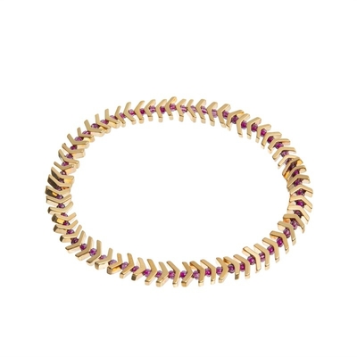 Ematite Crystal Bracelets elastico, braccialetti in rilievo accatastabili della freccia di allungamento dell'OEM
