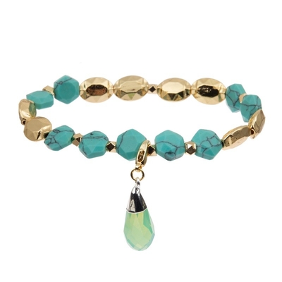 Pietre preziose che guariscono unisex prezioso di Crystal Stretch Beaded Bracelet Semi
