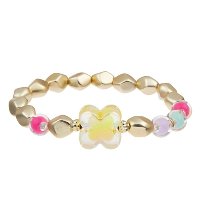 Colore di sogno di allungamento di fiaba in rilievo unisex del braccialetto con incanto dell'arcobaleno