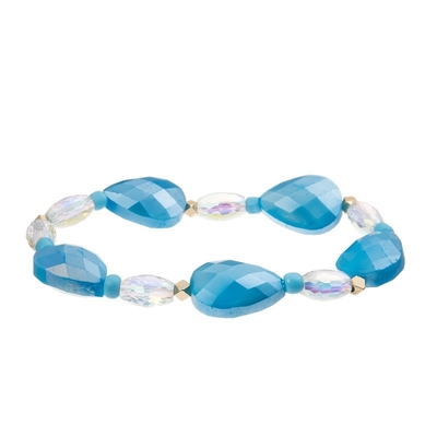 Braccialetto di Crystal Glass Masterfully Crafted Beads per amicizia Lucky Jewelry delle ragazze